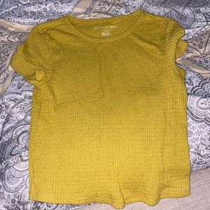 American eagle Yellow shirt
